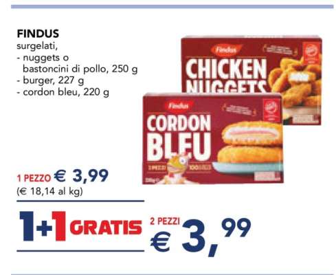 Findus surgelati