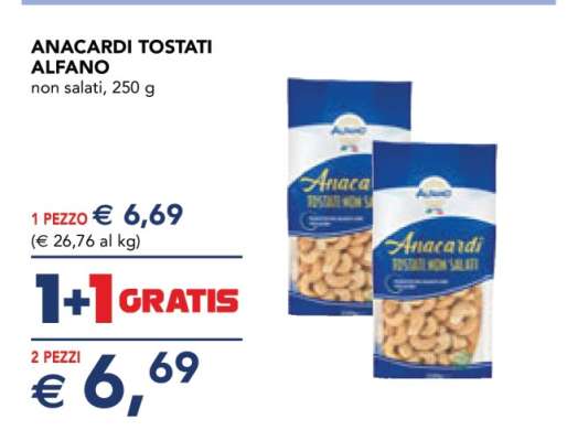 ANACARDI TOSTATI ALFANO
