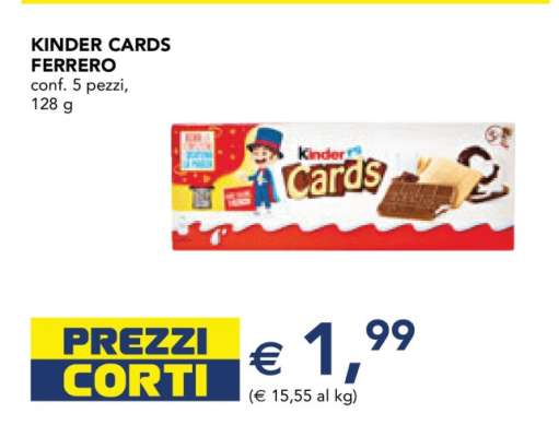 KINDER CARDS FERRERO