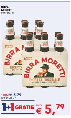 BIRRA MORETTI