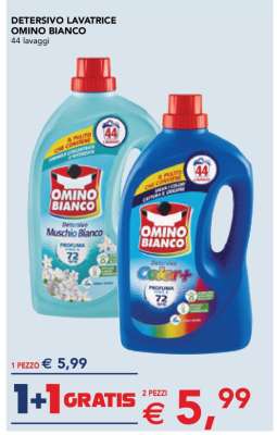 Detersivo Lavatrice Omino Bianco