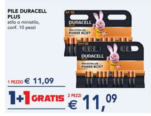 PILE DURACELL PLUS