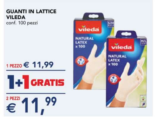 GUANTI IN LATTICE VILEDA