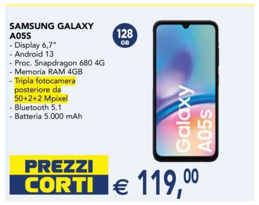 Samsung Galaxy A05S