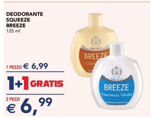 DEODORANTE SQUEEZE BREEZE 125 ml