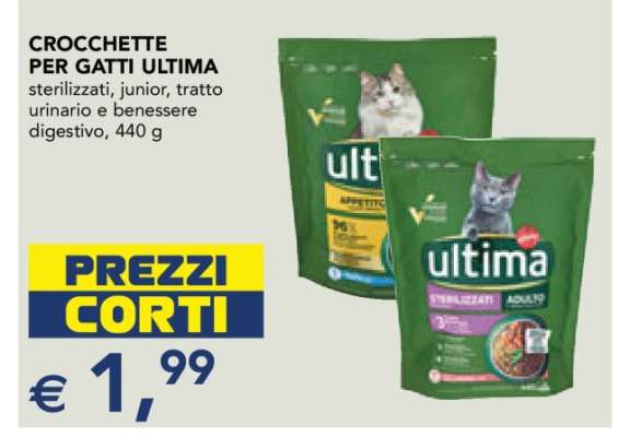 Crocchette per Gatti Ultima