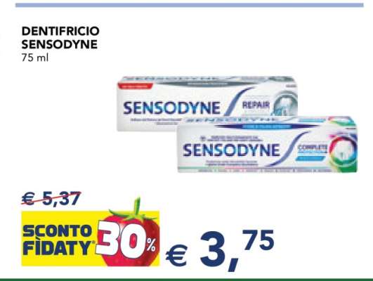 Dentifricio Sensodyne