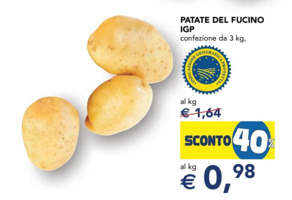 Patate del Fucino IGP