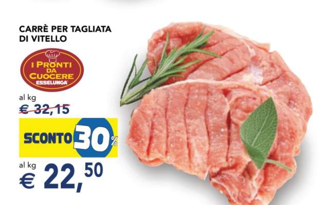 Carré per tagliata di vitello