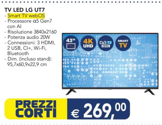 TV LED LG UT7