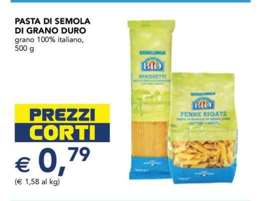 Pasta di Semola di Grano Duro