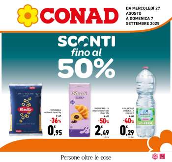 Volantino Conad - 27/8/2025 - 7/9/2025.