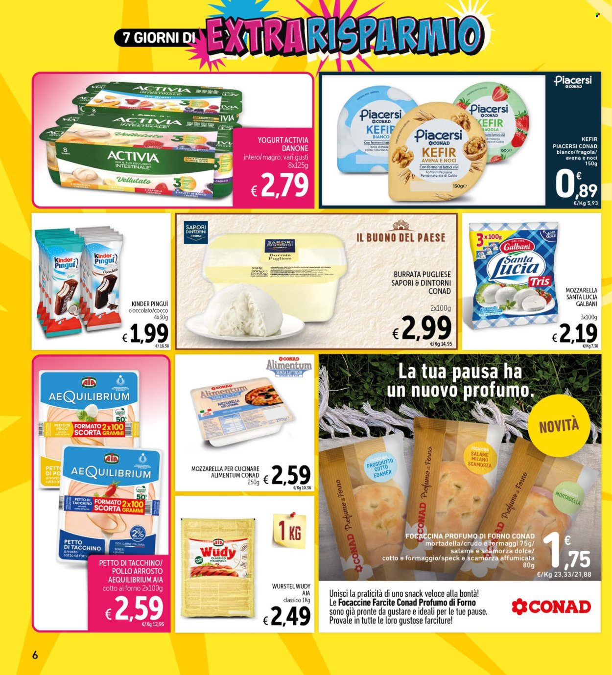 Volantino Spazio Conad - 29/8/2025 - 4/9/2025. Pagina 6