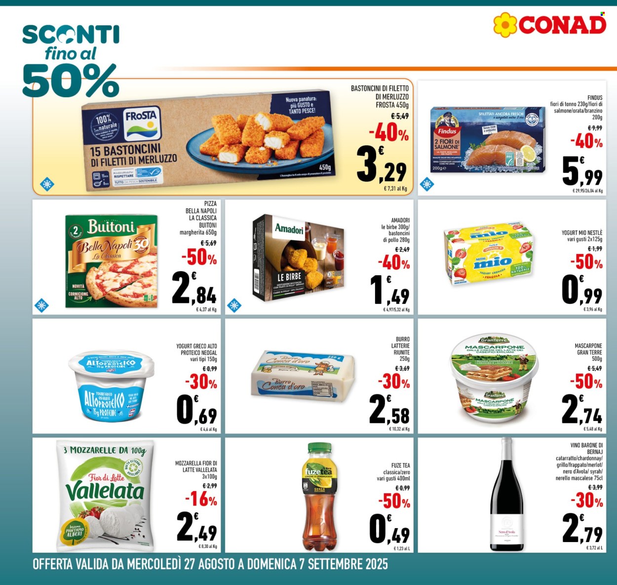 Volantino Conad - 27/8/2025 - 7/9/2025. Pagina 2