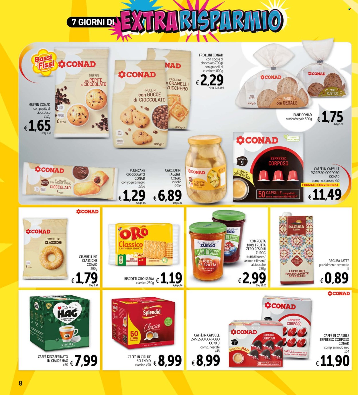 Volantino Spazio Conad - 29/8/2025 - 4/9/2025. Pagina 8