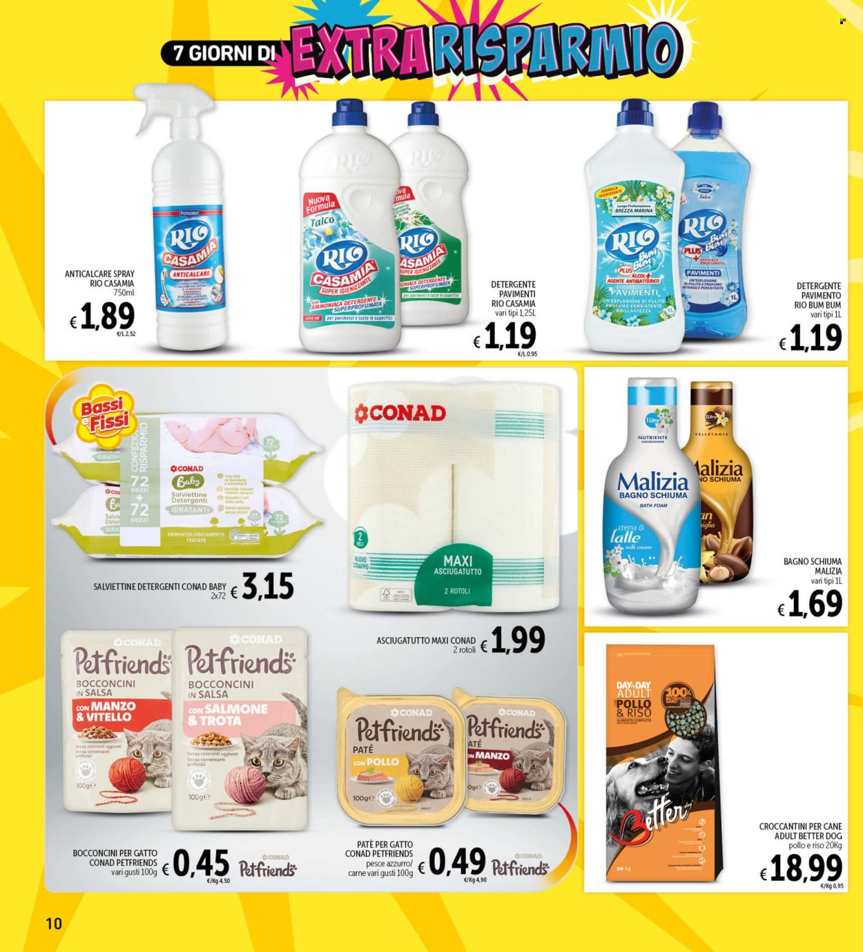 Volantino Spazio Conad - 29/8/2025 - 4/9/2025. Pagina 10
