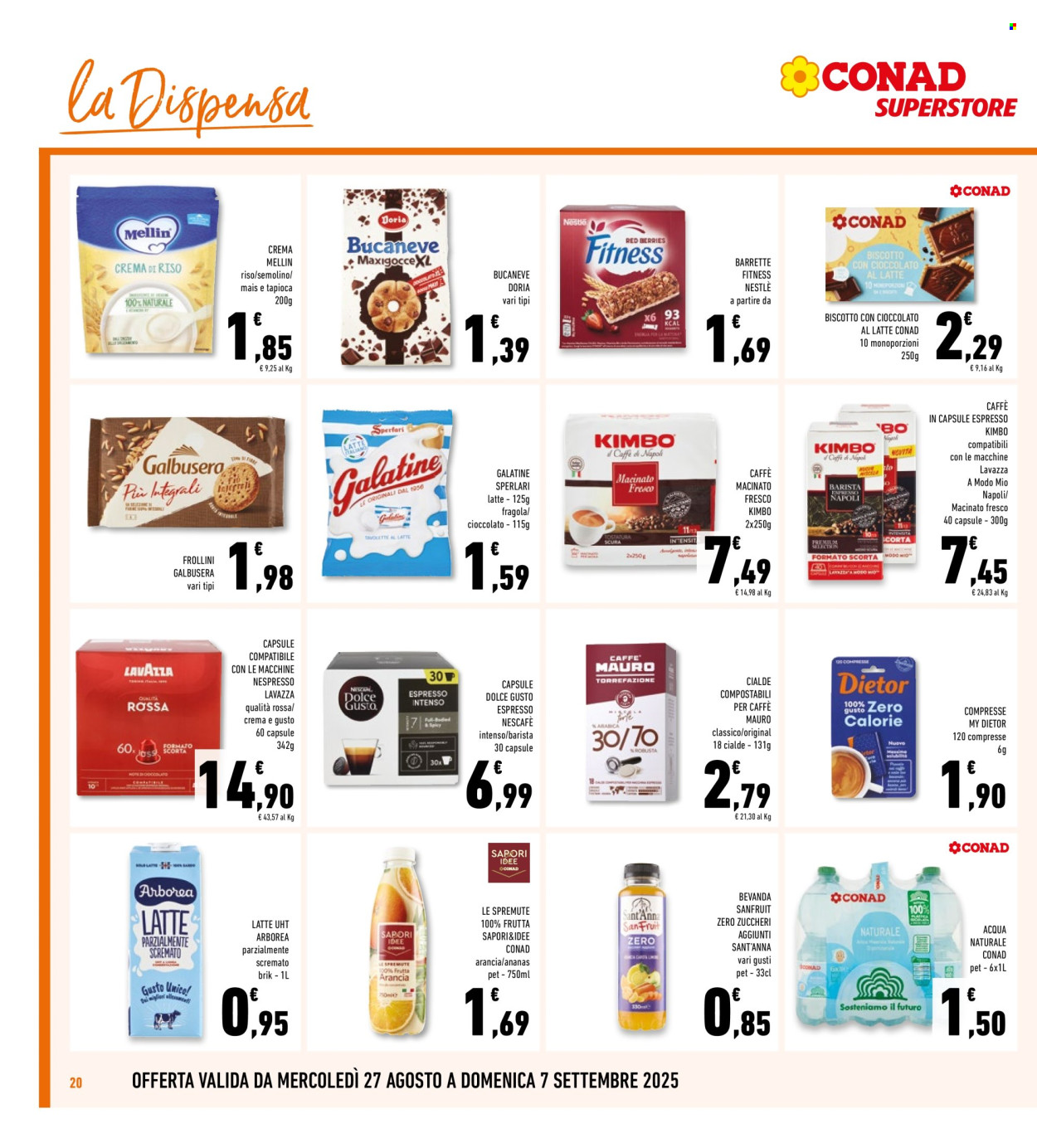 Volantino Conad Superstore - 27/8/2025 - 7/9/2025. Pagina 20
