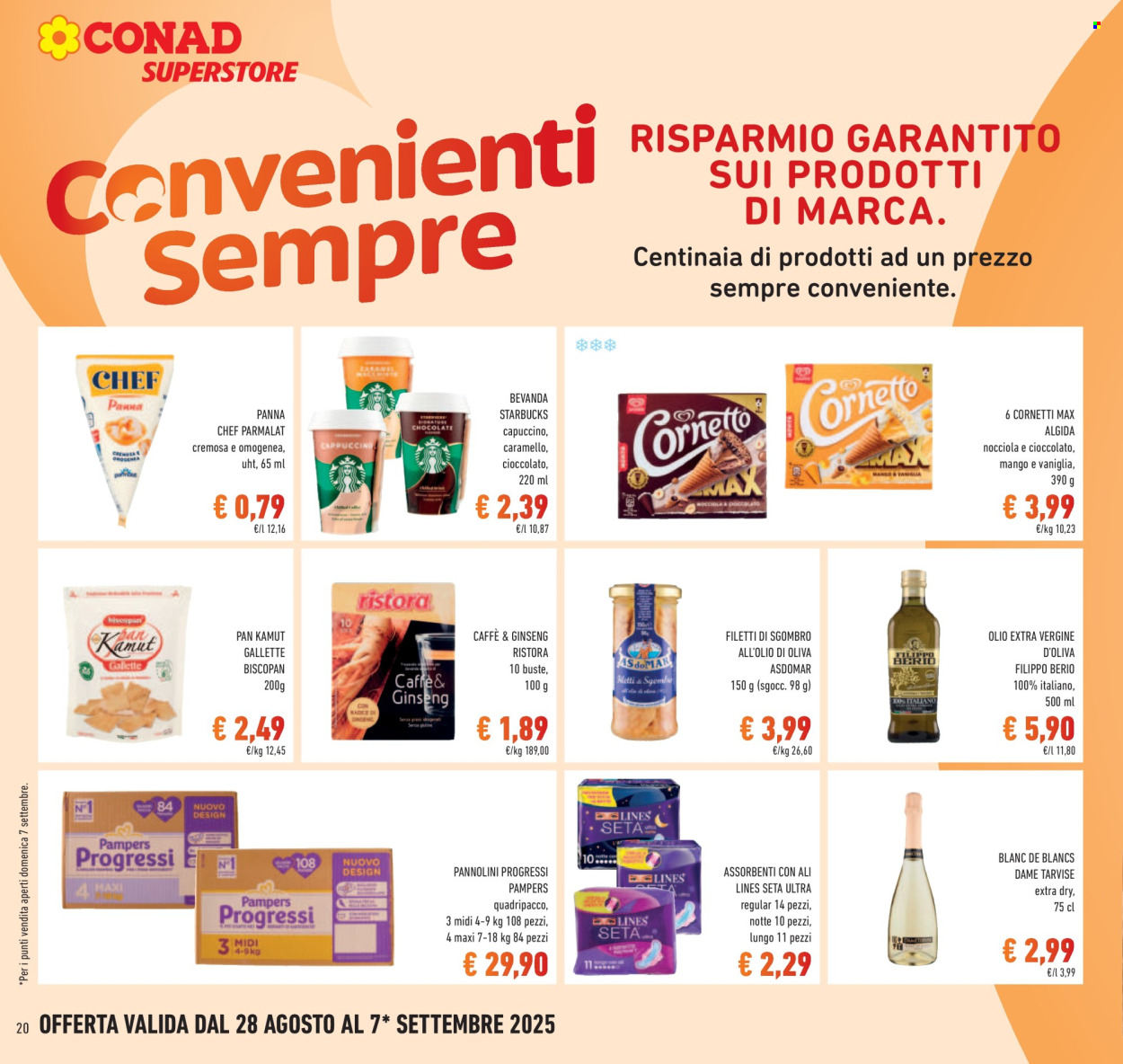 Volantino Conad Superstore - 28/8/2025 - 7/9/2025. Pagina 20