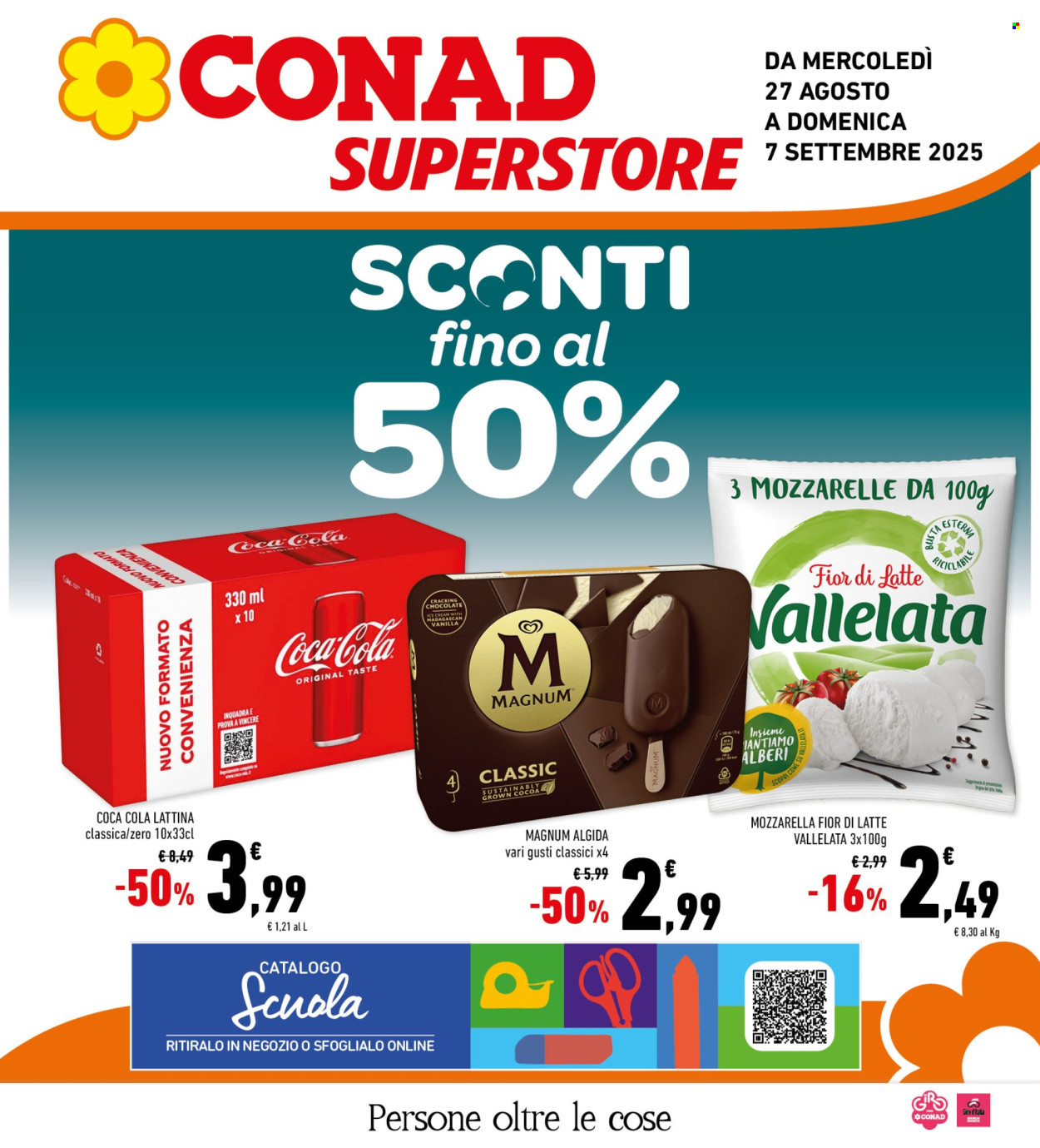 Volantino Conad Superstore - 27/8/2025 - 7/9/2025. Pagina 1