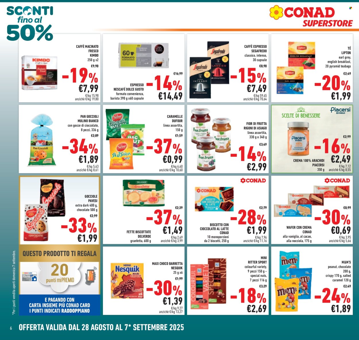 Volantino Conad Superstore - 28/8/2025 - 7/9/2025. Pagina 6