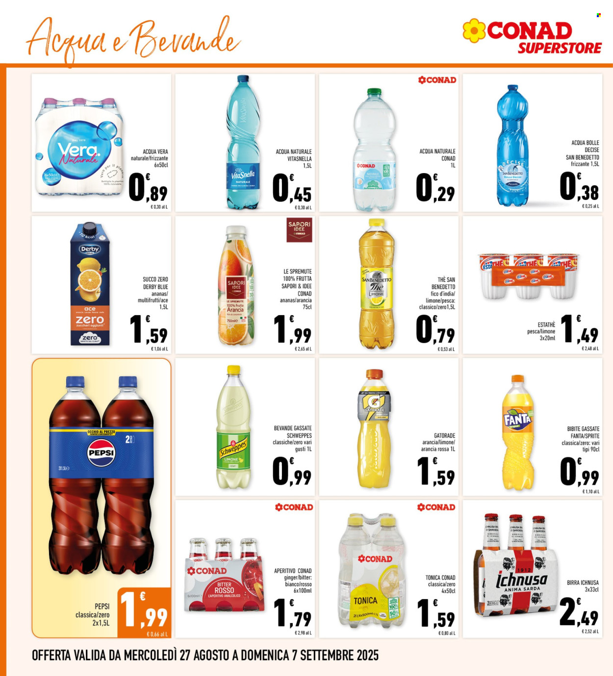 Volantino Conad Superstore - 27/8/2025 - 7/9/2025. Pagina 14