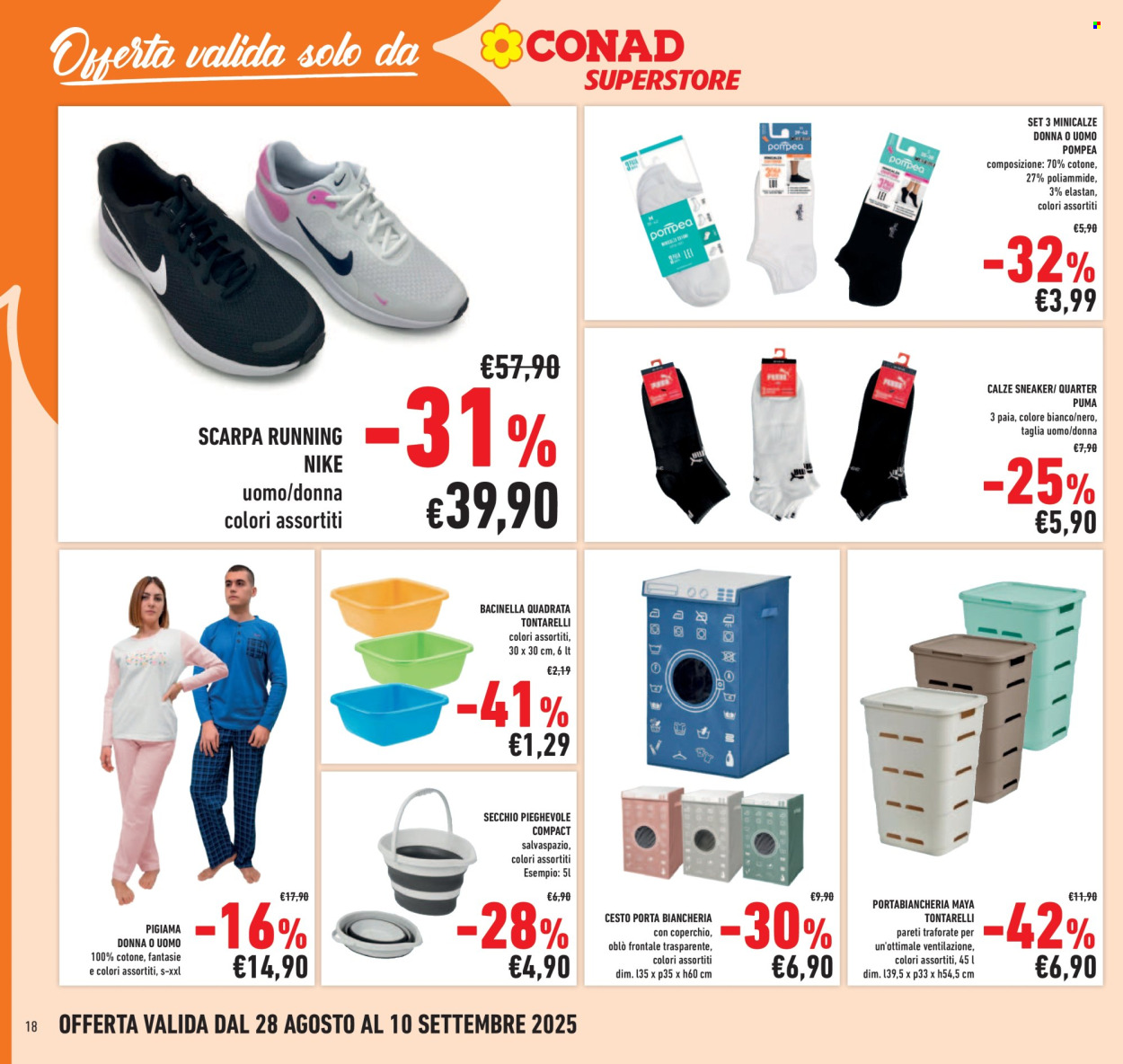 Volantino Conad Superstore - 28/8/2025 - 7/9/2025. Pagina 18