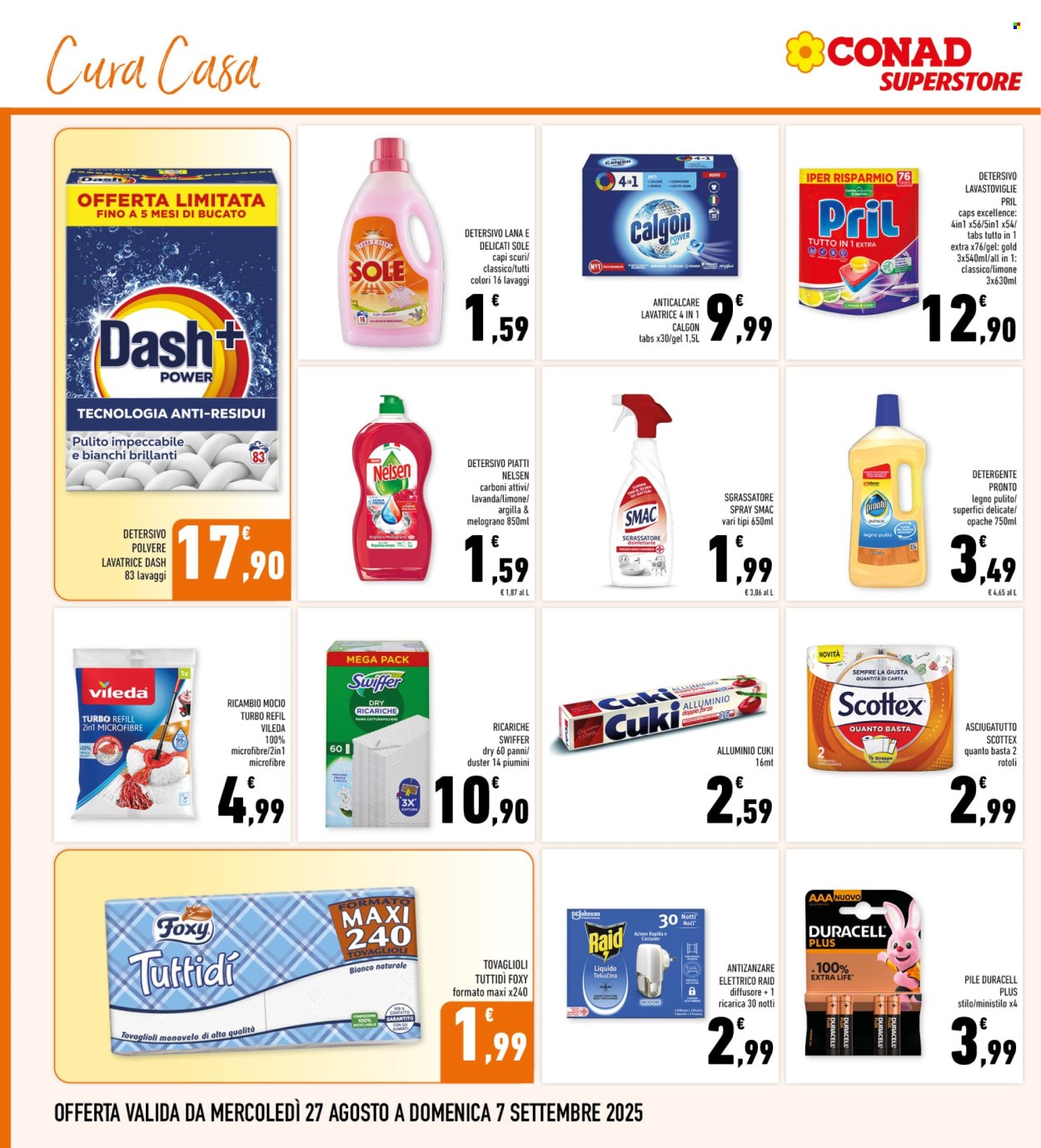 Volantino Conad Superstore - 27/8/2025 - 7/9/2025. Pagina 30