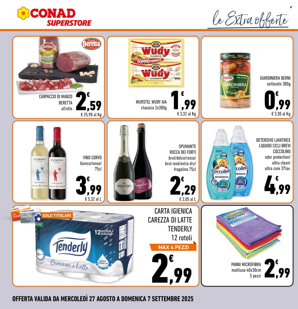 Volantino Conad Superstore - 27/8/2025 - 7/9/2025. Pagina 2