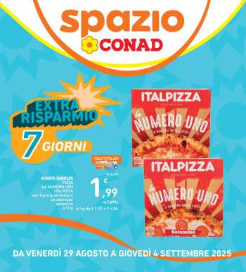 Volantino Spazio Conad - 29/8/2025 - 4/9/2025.