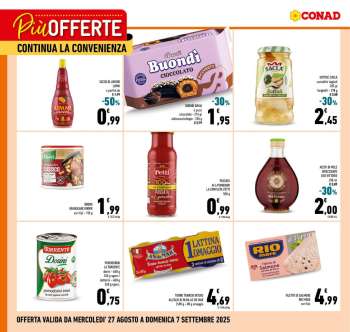 Volantino Conad - 27/8/2025 - 7/9/2025.