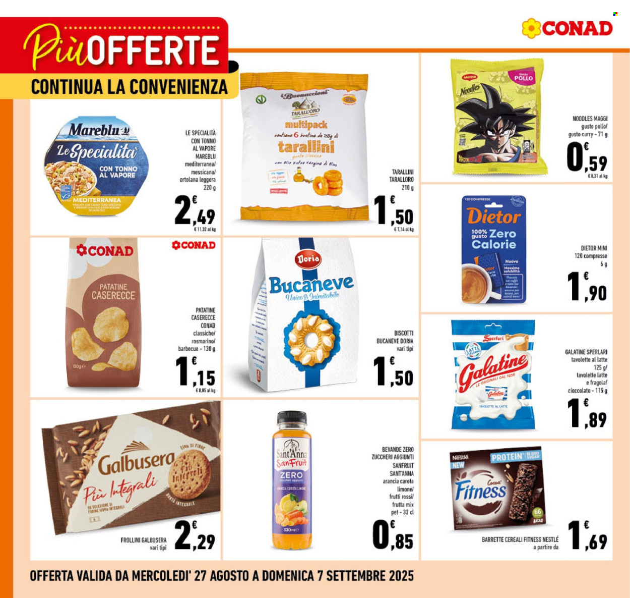 Volantino Conad - 27/8/2025 - 7/9/2025. Pagina 2