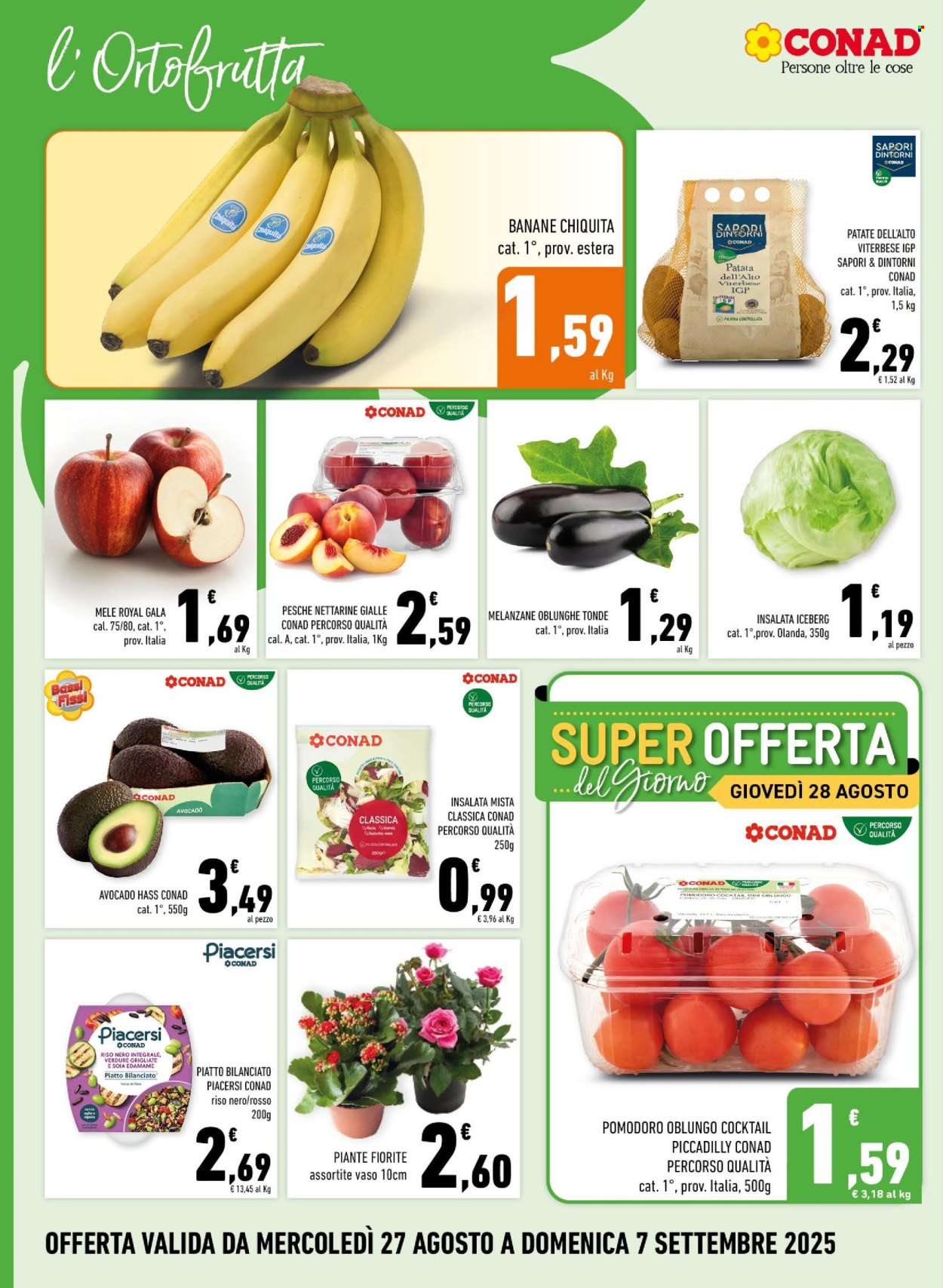 Volantino Conad - 27/8/2025 - 7/9/2025. Pagina 4