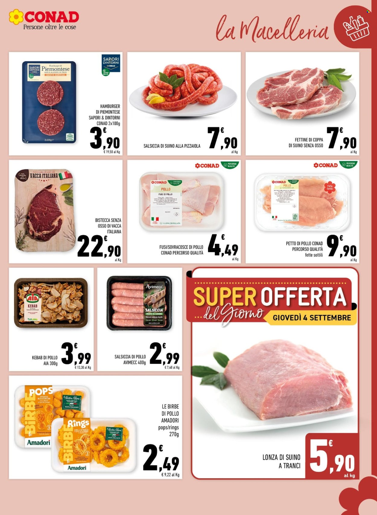 Volantino Conad - 27/8/2025 - 7/9/2025. Pagina 5