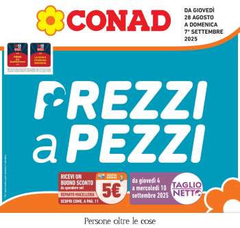 Volantino Conad - 28/8/2025 - 7/9/2025.