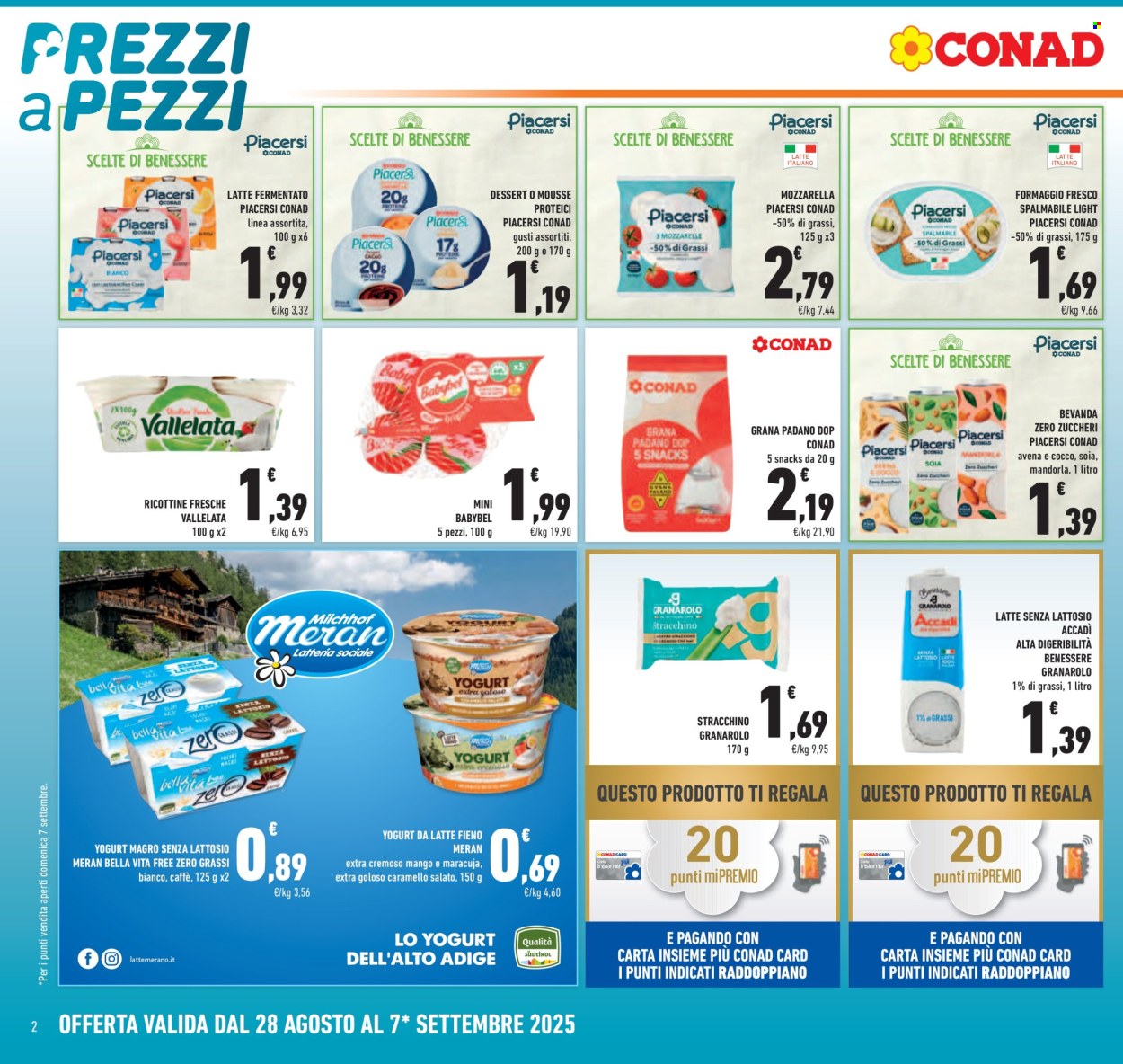 Volantino Conad - 28/8/2025 - 7/9/2025. Pagina 2