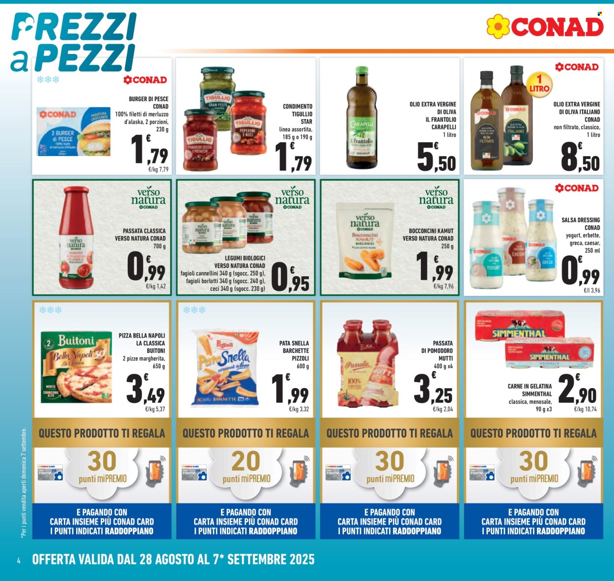 Volantino Conad - 28/8/2025 - 7/9/2025. Pagina 4