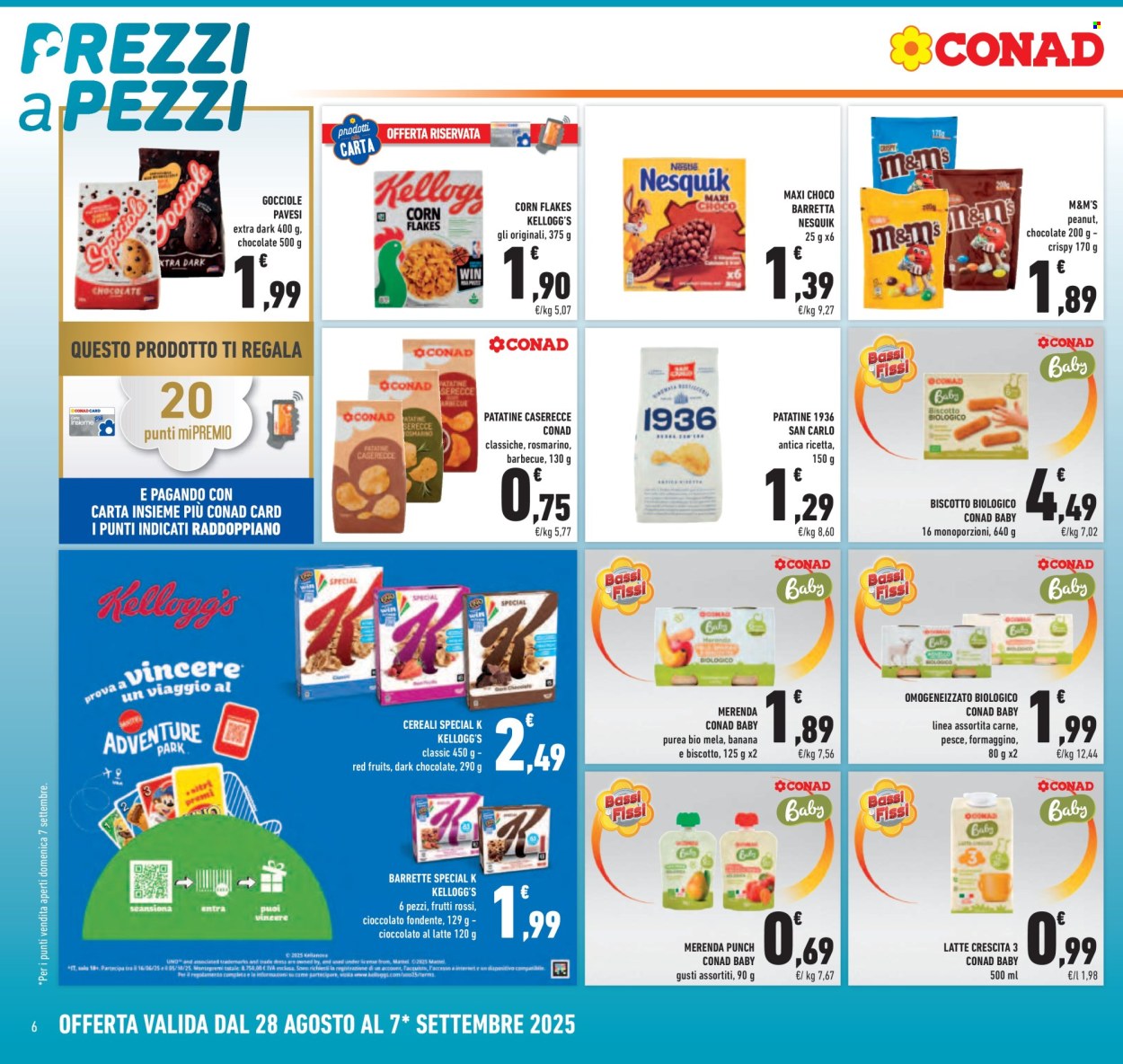 Volantino Conad - 28/8/2025 - 7/9/2025. Pagina 6