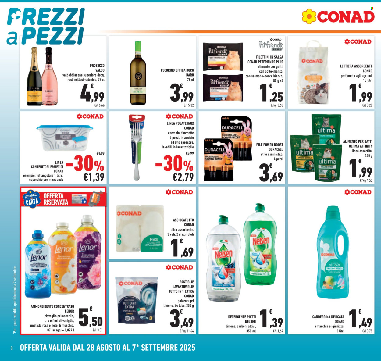 Volantino Conad - 28/8/2025 - 7/9/2025. Pagina 8