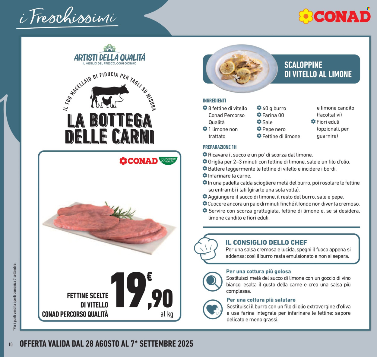 Volantino Conad - 28/8/2025 - 7/9/2025. Pagina 10