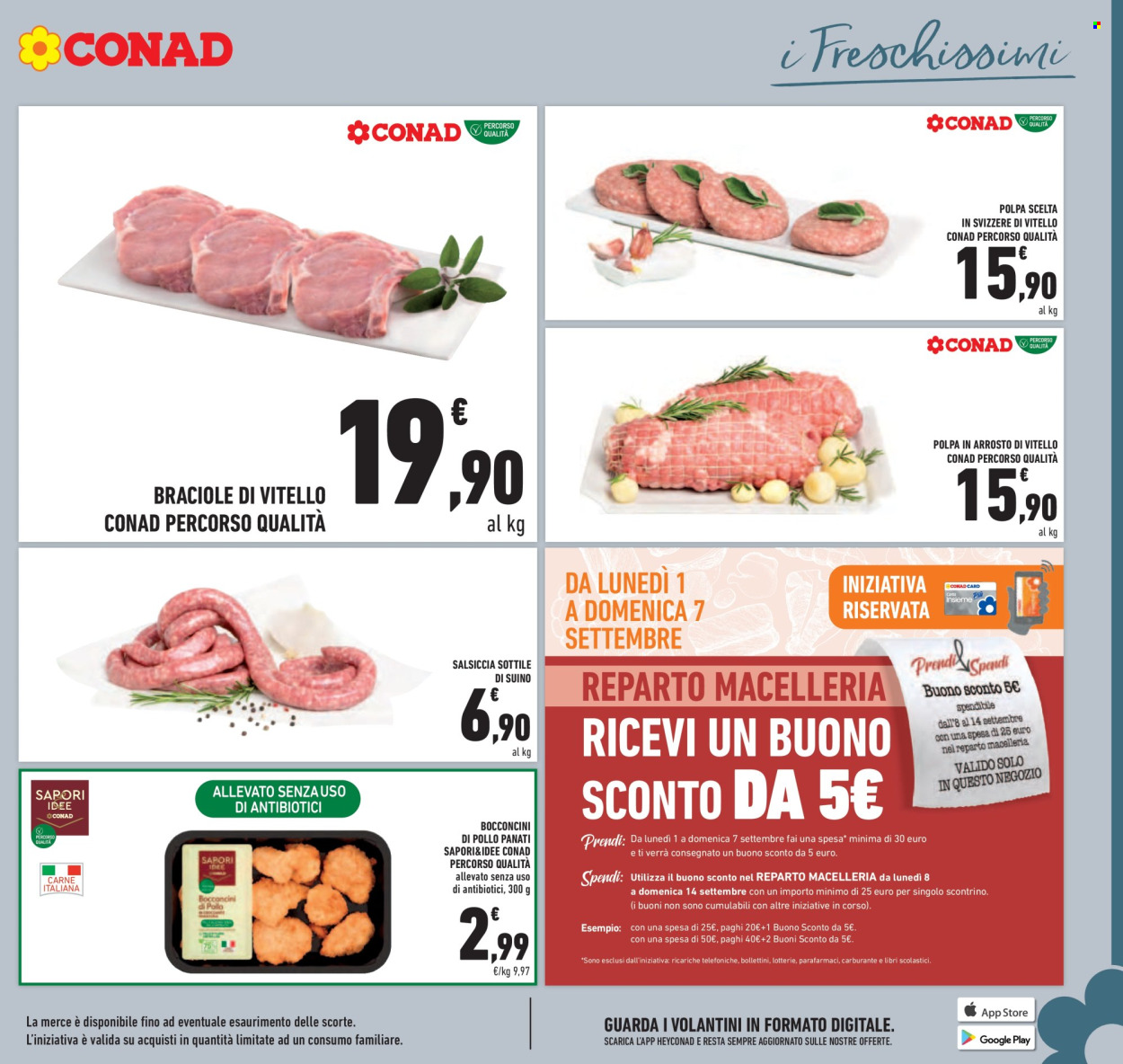 Volantino Conad - 28/8/2025 - 7/9/2025. Pagina 11