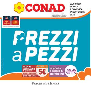 Volantino Conad - 28/8/2025 - 7/9/2025.