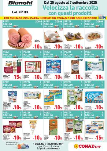 Volantino Conad - 25/8/2025 - 7/9/2025.