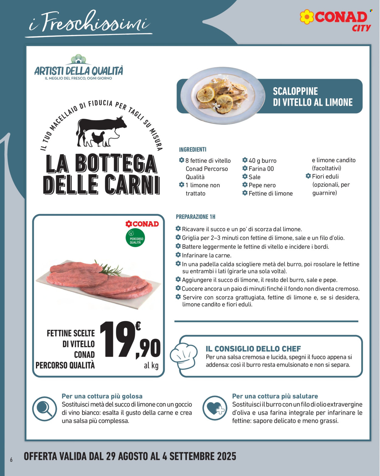 Volantino Conad City - 29/8/2025 - 4/9/2025. Pagina 6