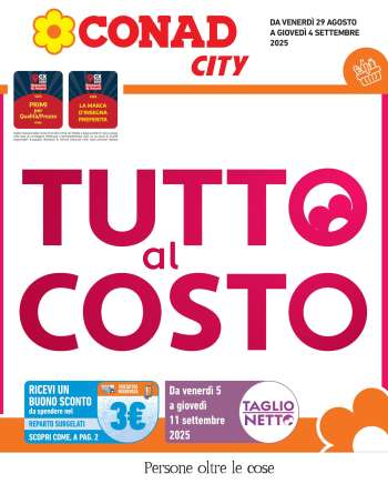 Volantino Conad - 29/8/2025 - 4/9/2025.