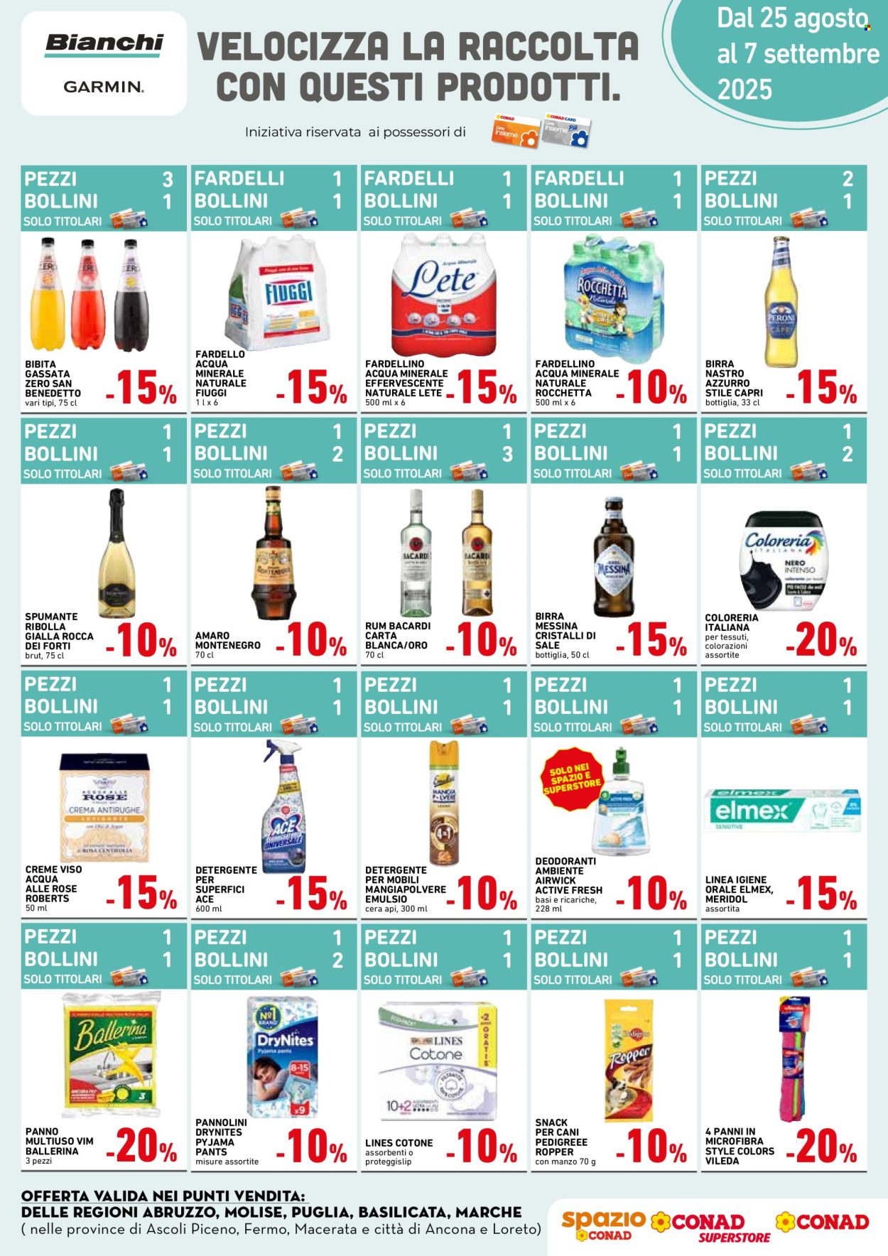 Volantino Conad - 25/8/2025 - 7/9/2025. Pagina 4