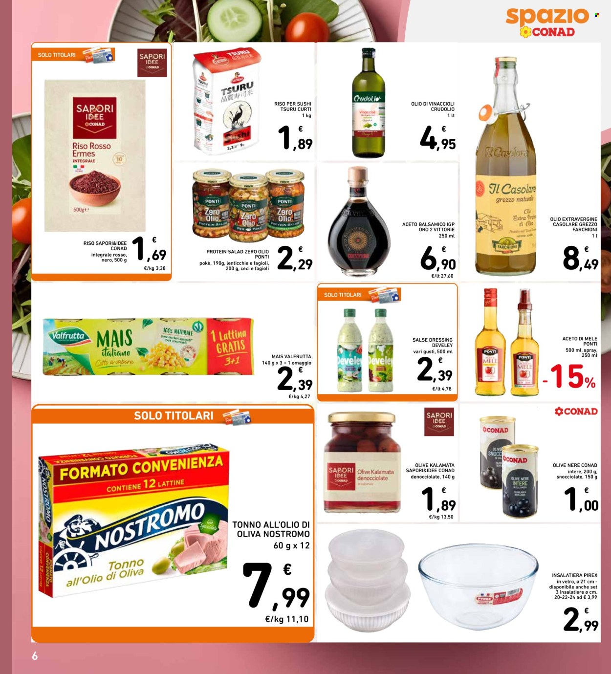 Volantino Spazio Conad - 28/8/2025 - 3/9/2025. Pagina 6
