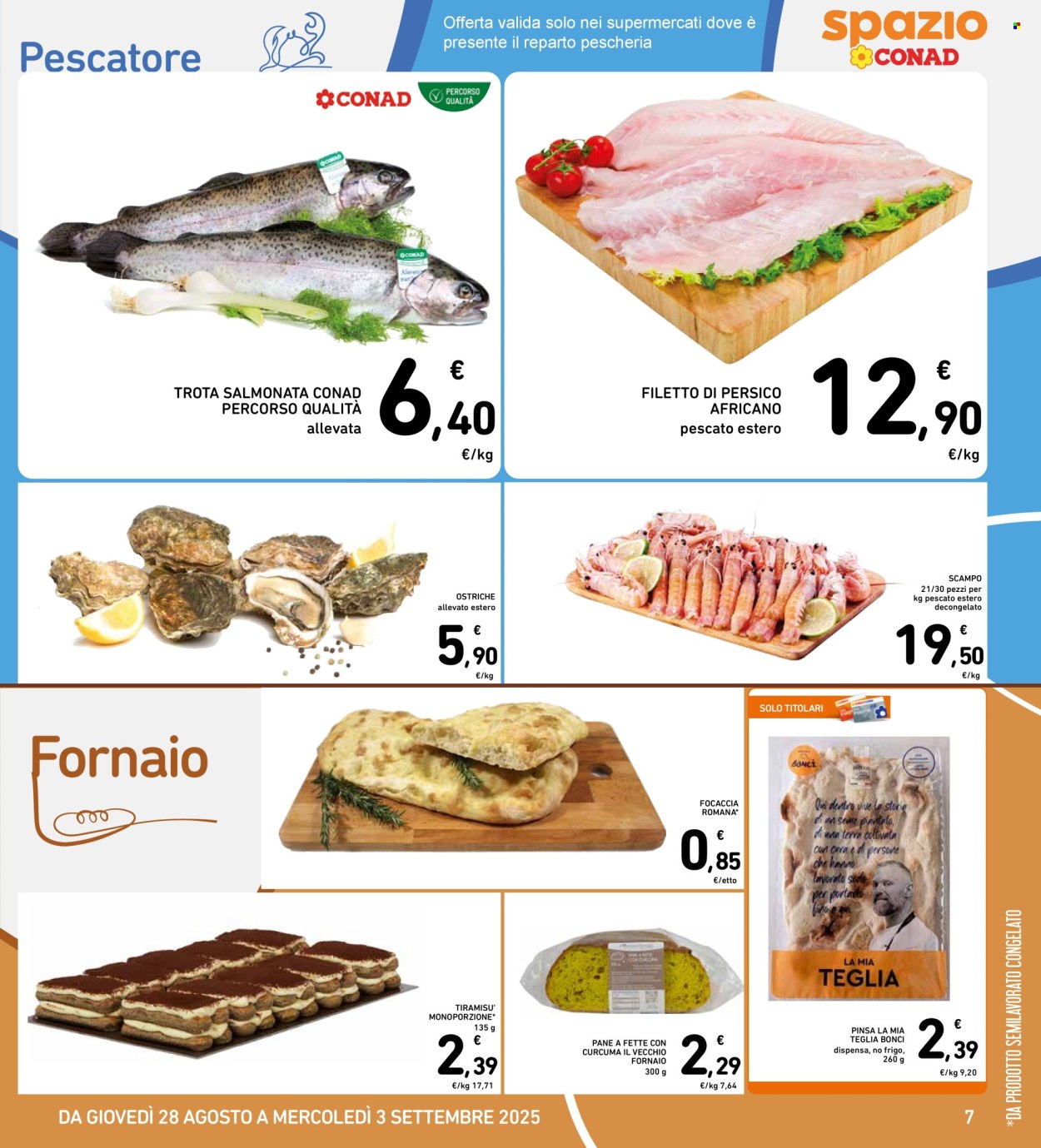 Volantino Spazio Conad - 28/8/2025 - 3/9/2025. Pagina 7