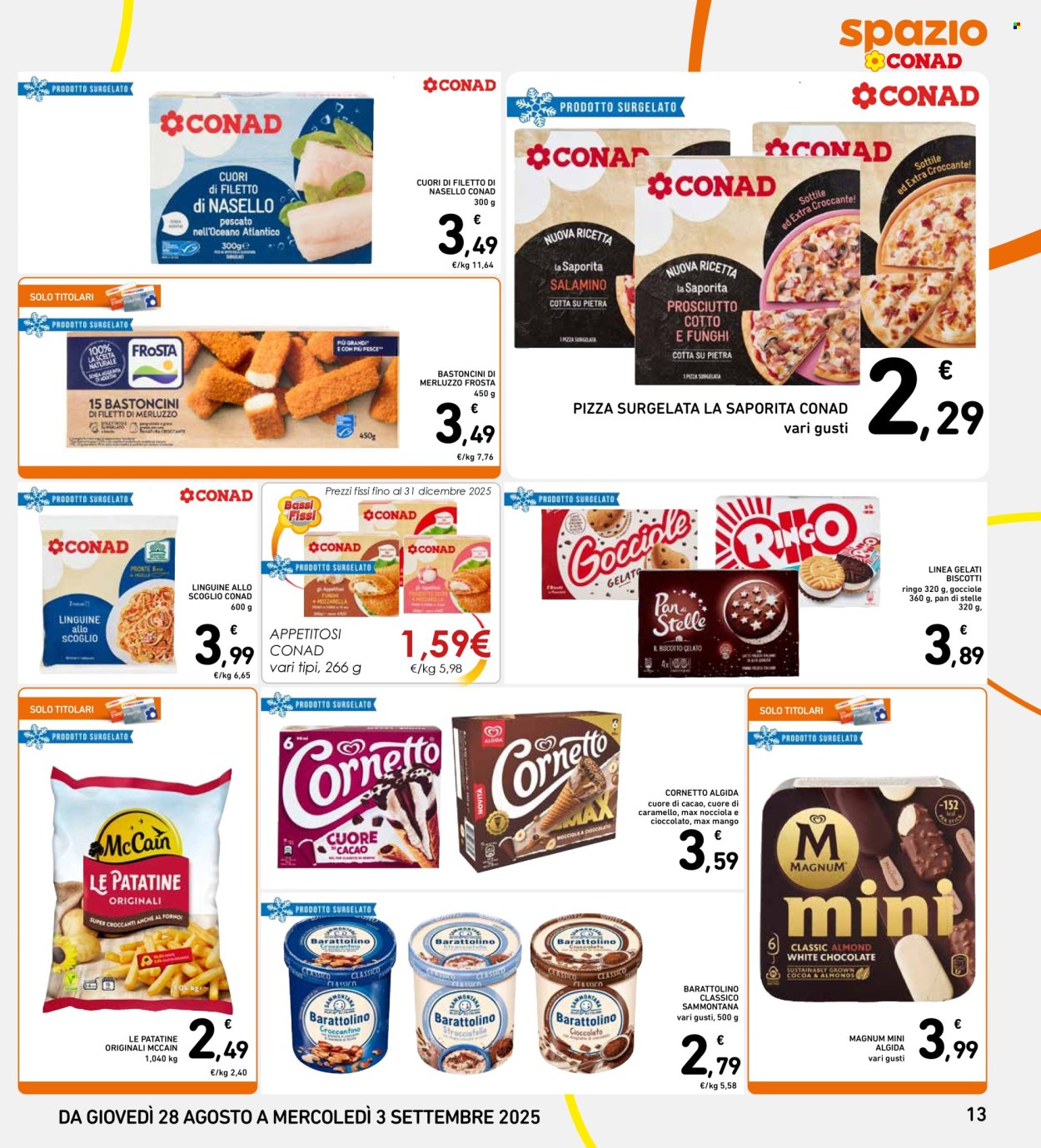 Volantino Spazio Conad - 28/8/2025 - 3/9/2025. Pagina 13
