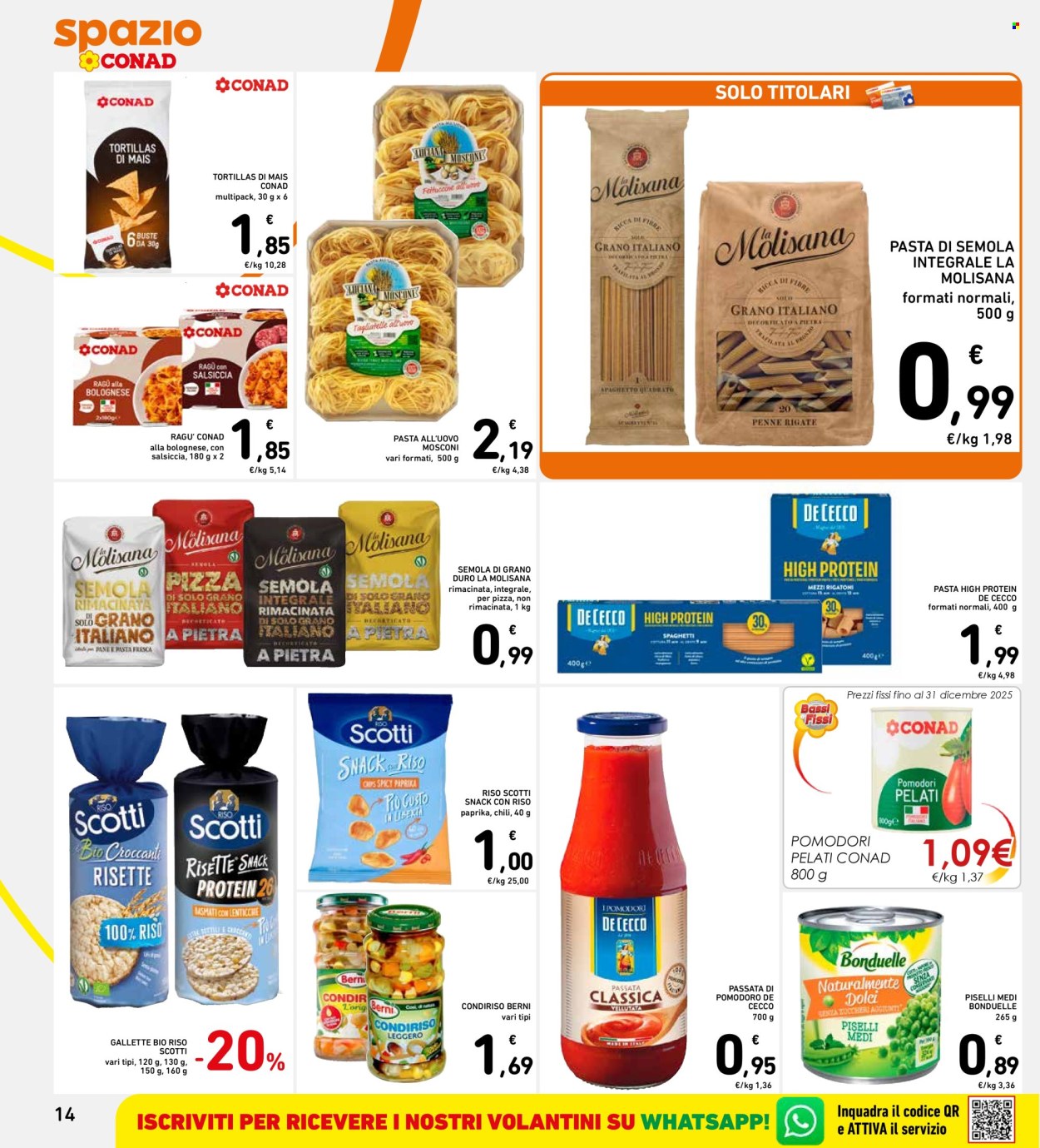 Volantino Spazio Conad - 28/8/2025 - 3/9/2025. Pagina 14