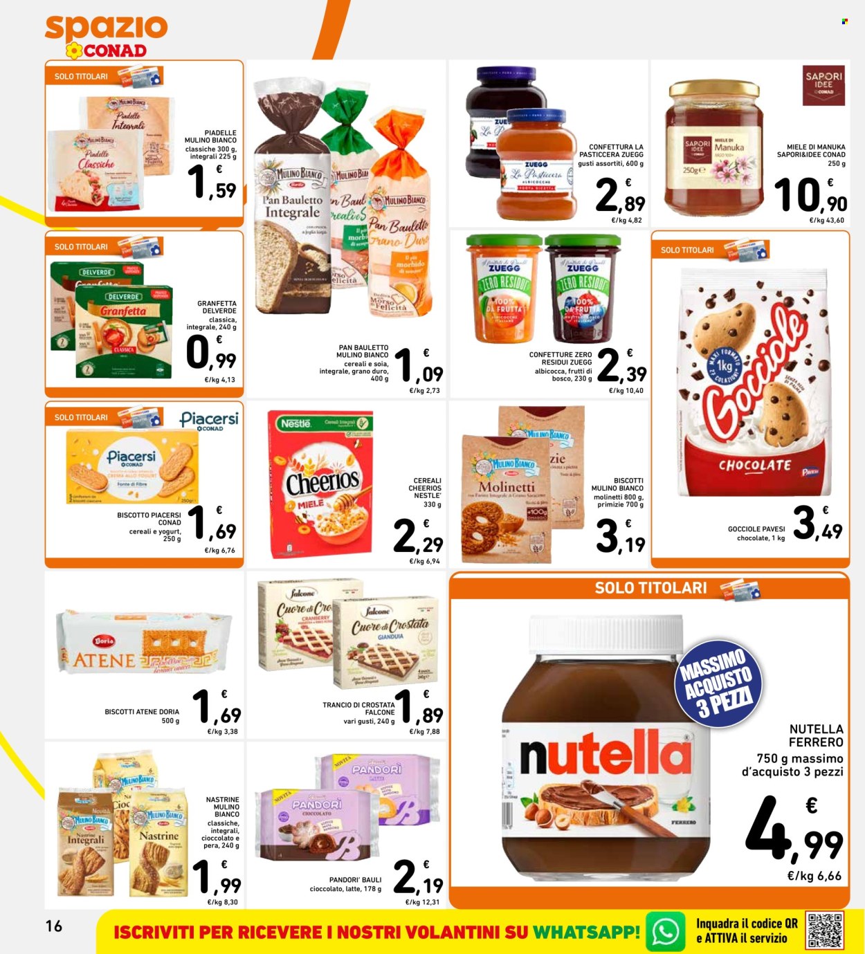 Volantino Spazio Conad - 28/8/2025 - 3/9/2025. Pagina 16